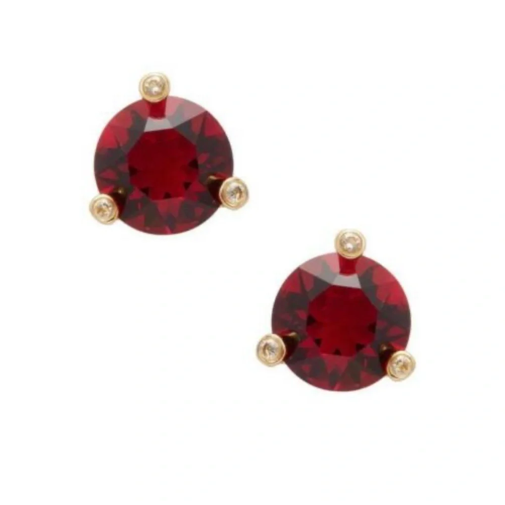 NEW Kate spade festive red earrings/studs - Picture 2 of 5